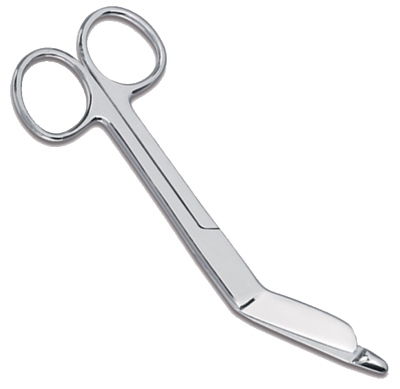 thumbnail image 2 of Medical Bandage Scissors 7.25" - Stainless Steel Trauma Shears With Blunt Tips For First Aid & Emergency Use 2 of 9