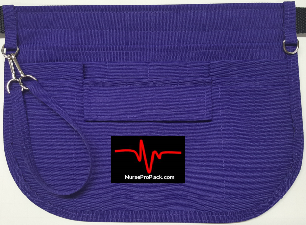 Nurse and Vet fanny pack unisex belted waist organizer pouch compartments  for tape tools supplies