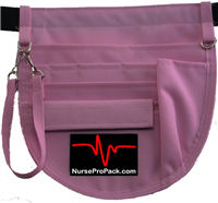 Nurse and Vet fanny pack unisex belted waist organizer pouch compartments  for tape tools supplies
